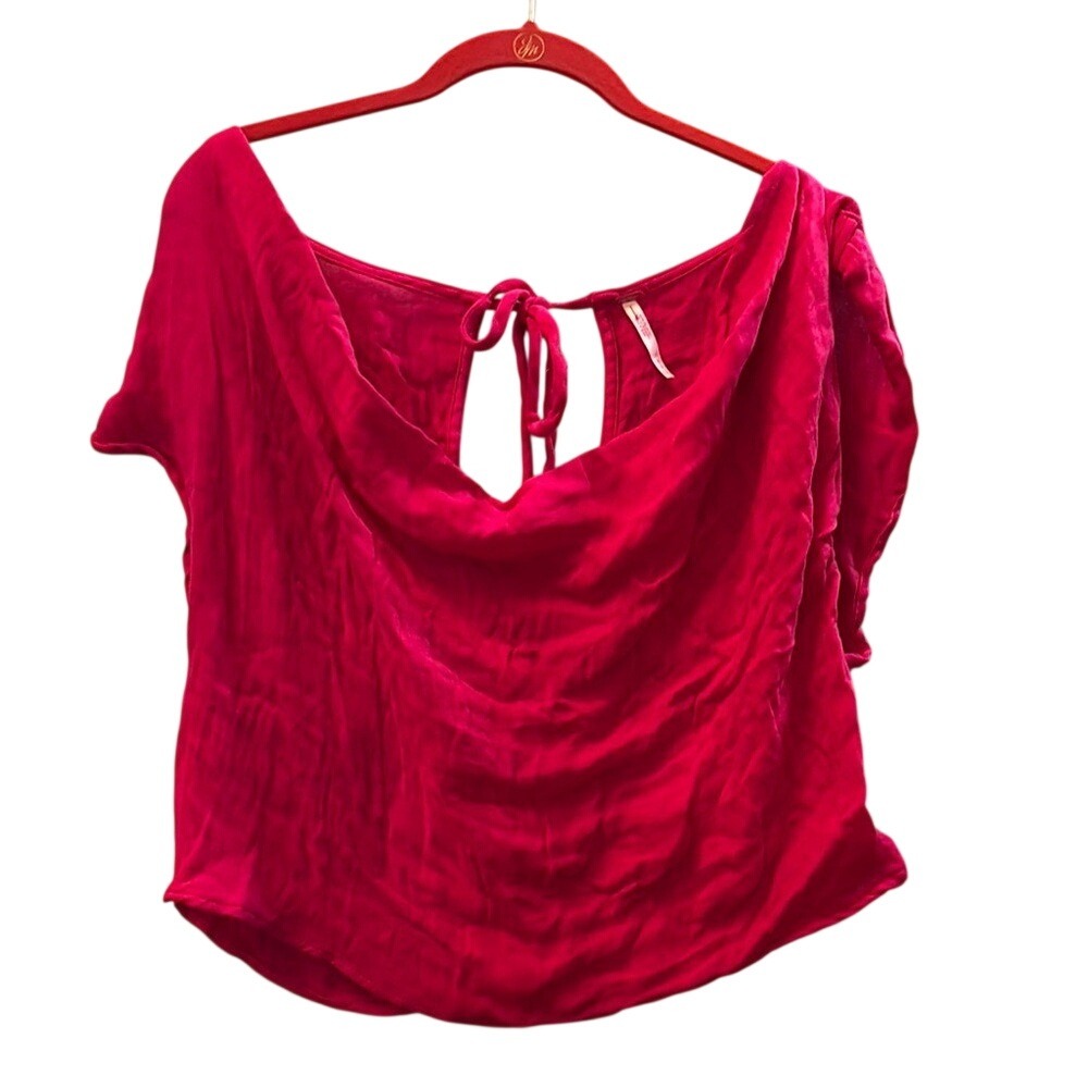 Free People Fuchsia/Hot Pink Women's Top Size XS